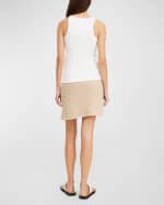 Image 2 of 4: By Malene Birger Pamille Textured Knit Mini Skirt