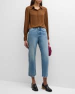 Image 5 of 6: FRAME Le Jane Crop Jeans