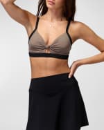Image 3 of 3: Spiritual Gangster Eden Twist-Front Sports Bra