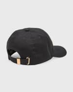 Image 2 of 2: Versace Men's Embroidered Logo Baseball Cap