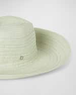 Image 3 of 3: Loro Piana Akemi Straw Fedora
