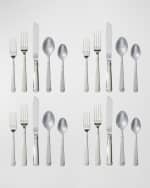Image 1 of 4: Juliska Le Panier 20-Piece Flatware Set - Bright Satin