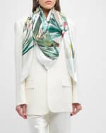 Image 4 of 4: St. Piece Valerie Double-Sided Silk Scarf