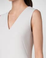 Image 5 of 5: Akris Wool Crepe Sheath Dress