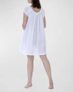 Image 2 of 5: Celestine Monica-2 Ruched Lace-Trim Cotton Babydoll