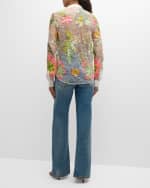 Image 3 of 6: Le Superbe Tropical Lace Shirt