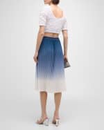 Image 3 of 6: Le Superbe Pleated Ombre Skirt