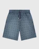 Image 1 of 5: Givenchy Boy's 4G Bermuda Shorts, Size 8-14