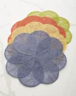 Image 1 of 2: Deborah Rhodes Sinamay Flower Placemats, Set of 4