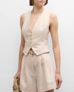 Image 2 of 4: Zimmermann Natura Tailored Vest