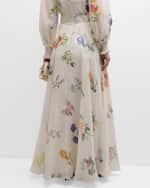 Image 4 of 6: Zimmermann Natura Floral Maxi Skirt