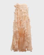 Image 1 of 6: Zimmermann Natura Lasercut High-Low Skirt