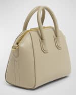 Image 3 of 5: Givenchy Antigona Mini Top-Handle Bag in Grained Leather