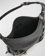 Image 4 of 5: Givenchy Voyou Small Crossbody Bag in Tumbled Leather