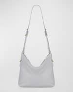 Image 3 of 5: Givenchy Voyou Small Crossbody Bag in Tumbled Leather