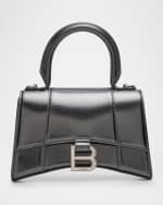 Image 1 of 6: Balenciaga Hourglass XS Metallic Bag