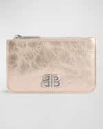 Image 1 of 2: Balenciaga Monaco Long Coin Card Holder