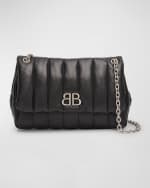 Image 1 of 6: Balenciaga Monaco Mini Quilted Shoulder Bag