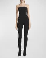 Image 2 of 6: Balenciaga Bustier Pantabodysuit S M