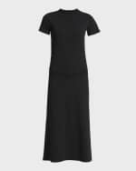 Image 1 of 6: Balenciaga Patched T Shirt Dress