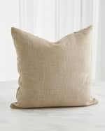 Image 2 of 3: Global Views Roman Beaded Golden Pillow