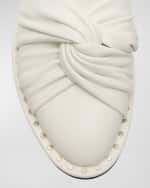 Image 4 of 6: Stella McCartney Falabella Twist Loafer Mules