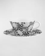 Image 1 of 4: Vista Alegre Calcada Portuguesa Teacup & Saucer