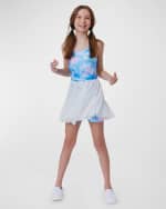 Image 1 of 5: Terez Girl's Cotton Candy Clouds Tennis Dress, Size 2T-12
