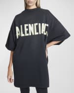 Image 3 of 6: Balenciaga Tape Type Double Front T-Shirt Oversized