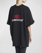 Image 4 of 6: Balenciaga Tape Type Double Front T-Shirt Oversized