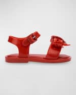 Image 1 of 4: Melissa Girl's Mar Heart Sandals, Baby/Toddler