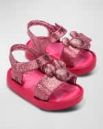 Image 2 of 4: Melissa x Disney Girl's Mickey Sandals, Baby/Toddler