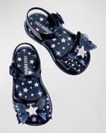 Image 4 of 4: Melissa Girl's Mar Star Sandals, Baby/Toddler