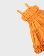 Image 3 of 3: Habitual Girl's Ruched Woven Dress, Size 2-6