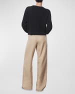 Image 2 of 4: Enza Costa Chunky Cotton Cardigan