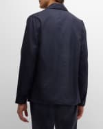 Image 3 of 5: Officine Generale Men's Sycamore Fresco Wool Jacket