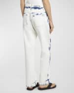 Image 4 of 6: Proenza Schouler Ellsworth Bleached Boyfriend Jeans with Belt