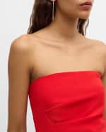 Image 5 of 5: Proenza Schouler Matte Viscose Crepe Strapless Top