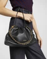 Image 3 of 6: Loewe Flamenco Bag in Napa Leather with Detachable Chain