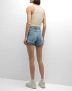 Image 3 of 6: FRAME Le Super High Denim Shorts