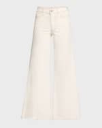 Image 1 of 5: FRAME Le Palazzo Crop Jeans