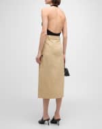 Image 3 of 6: Rails Cyrus Belted Cargo Midi Skirt
