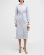 Image 1 of 6: Rails Hampton Stripe Irie Midi Shirtdress