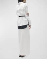 Image 3 of 4: Rag & Bone Avery Denim Maxi Skirt