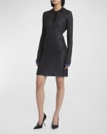 Image 5 of 6: Ferragamo Multicolor Knit Mini Skirt