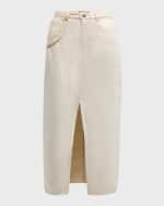 Image 1 of 5: pinkfilosofy Manantial Denim Maxi Skirt