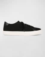 Image 1 of 5: Vince Men's Fulton Knit Low-Top Sneakers