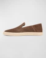 Image 3 of 5: Vince Men's Emmitt Suede Espadrille Loafers