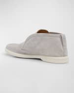 Image 3 of 6: Peter Millar Men's Excursionist Suede Chukka Boots