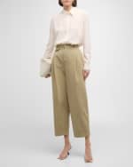 Image 5 of 6: AGOLDE Becker Cropped Chino Pants